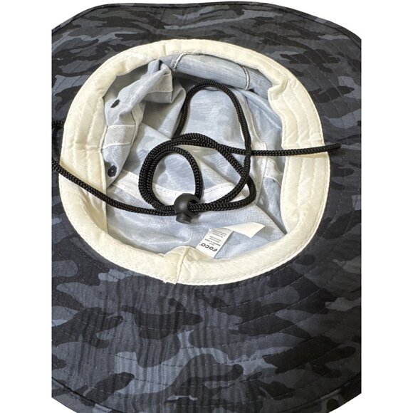 NEW NFL Pittsburgh Steelers Camo Boonie Bucket Hat Cap Gray Black Multi One Size - Picture 4 of 10